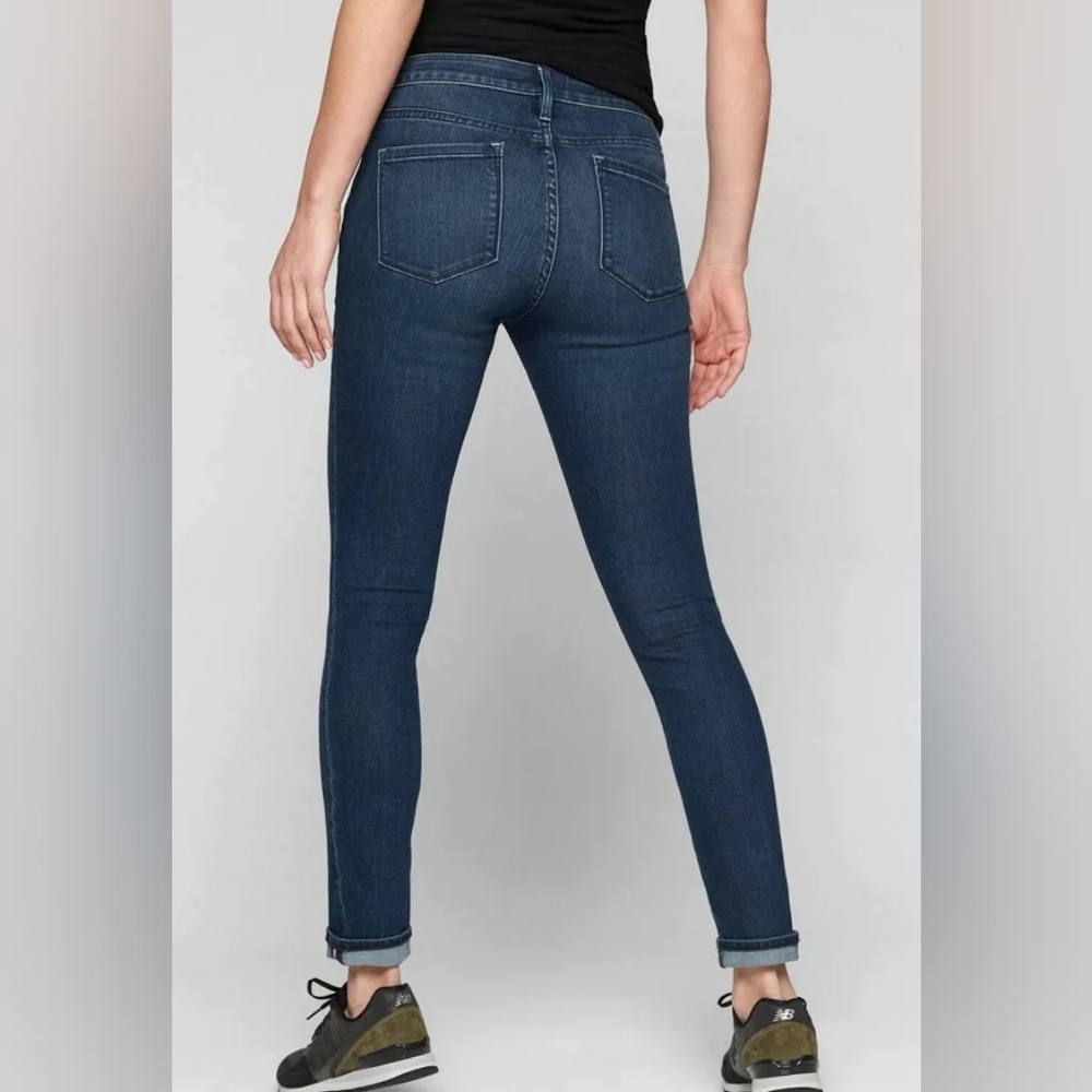 Athleta Ultra Skinny Sculptek Midnight Jeans Size 16 - Picture 2 of 7